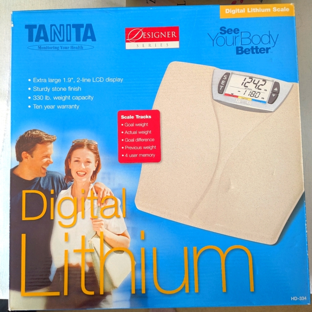 Tanita Digital Scale Lithium Battery